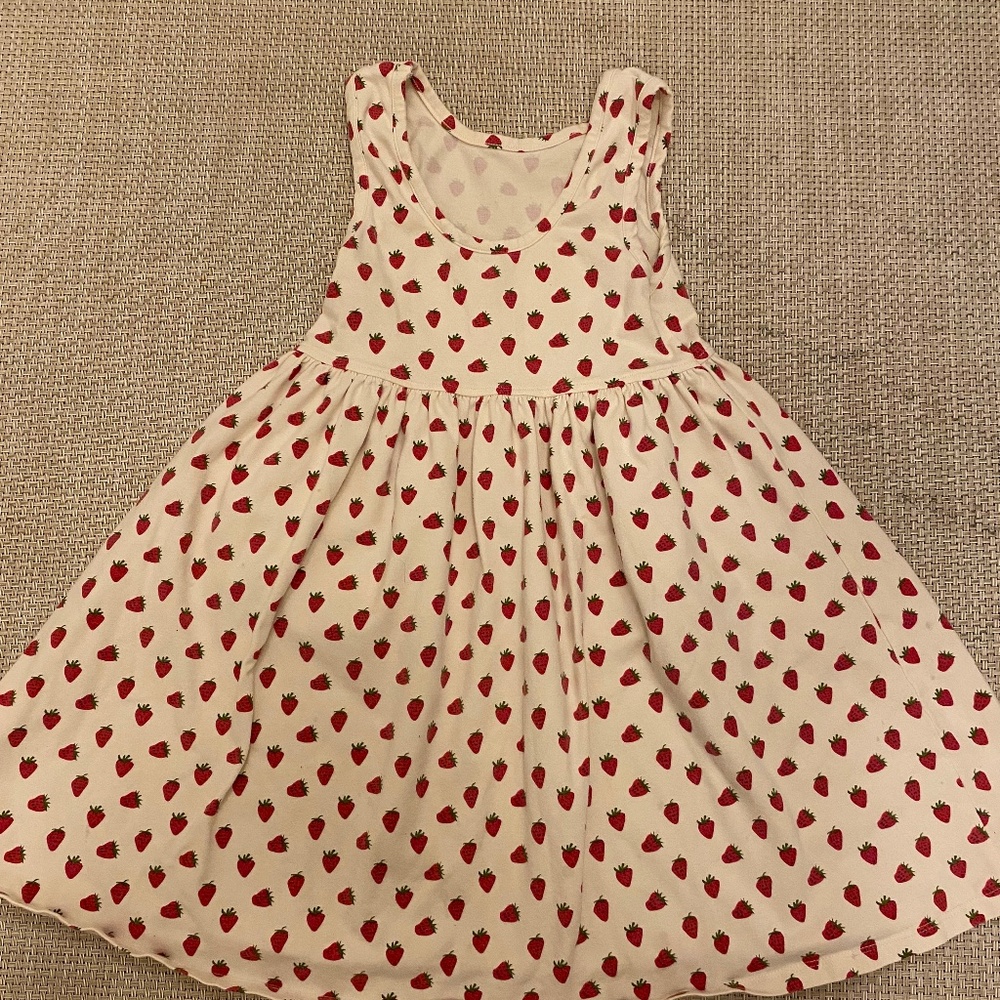 Girls 3Y Pink Chicken dress